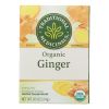 Traditional Medicinals Organic Ginger Herbal Tea - 16 Tea Bags - Case Of 6
