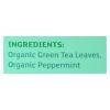 Equal Exchange - Tea Organic Green W/mint - Case Of 6-20 Bag