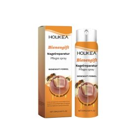 Houkea Bee Venom Nail Care Spray, Daily Nail Cleaning, Natural Luster, Gentle Nourishing Spray