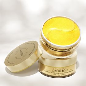 Golden Crystal Eye Patches, With Collagen Glycerin And Moisturizing Ingredients, Hypoallergenic Gentle Formula, Daily Skincare For Men And Women,